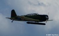 N7062C @ POB - One of the passes by the 'enemy' bird