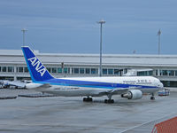 JA8362 @ ROAH - Boeing 767-381/ANA/Naha