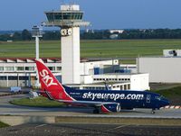 OM-NGB @ LFPO - The 'Classic' Paris Orly Photo with SkyEurope B737 - by Terry Fletcher