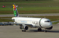 S5-AAA @ LSGG - Colourful A320 at Geneva in May 2007