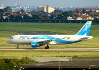 EC-GRI @ LFPO - Clickair A320 departs Paris Orly in the evening sunshine - by Terry Fletcher