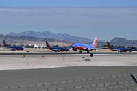 N316SW @ KLAS - Southwest Airlines / 1986 Boeing 737-3H4 - by Brad Campbell