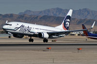 N585AS @ KLAS - Alaska Airlines / 2007 Boeing 737-890 - by Brad Campbell