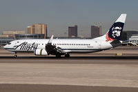 N585AS @ KLAS - Alaska Airlines / 2007 Boeing 737-890 - by Brad Campbell
