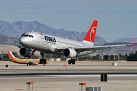 N378NW @ KLAS - Northwest Airlines / 2003 Airbus A320-211 - by Brad Campbell
