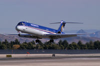 N823ME @ KLAS - Midwest Airlines / 1989 McDonnell Douglas MD-88 - by Brad Campbell