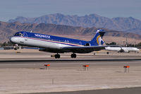 N823ME @ KLAS - Midwest Airlines / 1989 McDonnell Douglas MD-88 - by Brad Campbell
