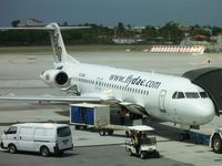 PJ-DAB @ SXM - Dutch Antilles Express  Fokker 100