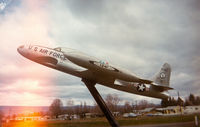 51-6717 @ LWS - Lockheed T-33 (mounted) Lewiston,ID