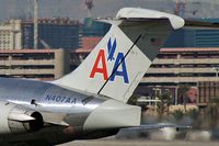 N407AA @ KLAS - American Airlines / 1986 McDonnell Douglas DC-9-82(MD-82) - by Brad Campbell