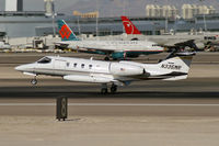 N335MR @ KLAS - Southern Jet Inc. - Warner Robins, Georgia / 1981 Gates Learjet 35A - by Brad Campbell