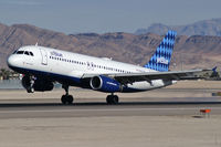 N643JB @ KLAS - jetBlue Airways - 'Blue Jersey' / 2006 Airbus A320-232 - by Brad Campbell