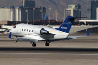 N388DB @ KLAS - Barnes Aviation - Dallas, Texas / 1983 Canadair CL-600-2A12 Challenger 601 - by Brad Campbell