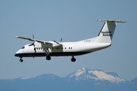 C-FEXZ @ CYVR - Voyageur Airways landing at Vancouver - by Michel Teiten ( www.mablehome.com )
