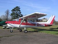 G-CSBM - Cessna 150 parked at Hinton
