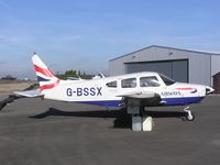 G-BSSX @ EGBT - PA-28 awaiting the Mick Allen treatment at Turweston