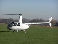 G-SHAN @ EGBK - R44 visiting Sywell - by Simon Palmer