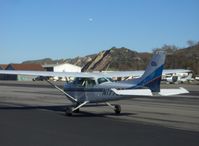 N177CB @ SZP - 1980 Cessna 172P, Lycoming  O-320-H2AD 160 Hp, taxi back - by Doug Robertson