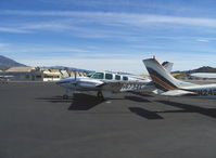 N6734X @ SZP - 1980 Beech 58 BARON, two Continental IO-520-C 285 Hp each - by Doug Robertson