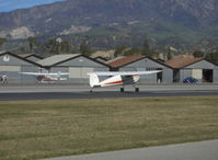 N326DW @ SZP - 1946 Cessna  140, Continental O-200 100 Hp upgrade, landing Rwy 04 - by Doug Robertson