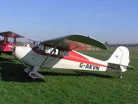 G-AKVN @ EGBT - Seen at the Valentines Fly-In at Turweston - by Simon Palmer