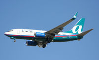 N309AT @ KATL - On final for Runway 26R - by Michael Martin