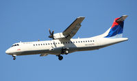 N633AS @ KATL - On final for Runway 26R - by Michael Martin