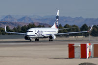 N585AS @ KLAS - Alaska Airlines - 'Lei' / 2007 Boeing 737-890 - by Brad Campbell