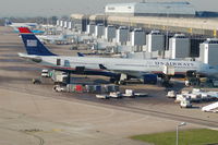 N277AY @ EGCC - US Airways - Terminal 2 - by David Burrell