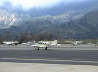 N2111Q @ SZP - 1969 Beech 36 BONANZA, Continental IO-550 300 Hp upgrade , taxi to Rwy 22 - by Doug Robertson