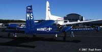 N6706T @ FCI - Nice contrast between the light gray and blue