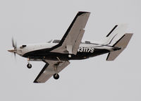 N3117S @ KAPA - Approach to 17L. - by Bluedharma