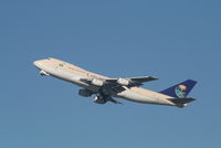 HZ-AIU @ EBBR - flight SV914 is taking off on rwy 25R
