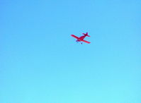 N826B @ SZP - 1995 Newhall VAN's RV-6, Lycoming O-320, takeoff climb Rwy 04 in stiff wind - by Doug Robertson