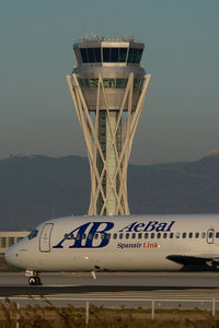 EC-HOA @ BCN - Spanair Boeing 717