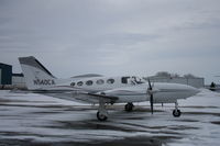 N540CA @ KRFD - Cessna 421C - by Mark Pasqualino