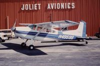 N4959S @ DPA - Cessna 185.  Photo taken for aircraft recognition training. - by Glenn E. Chatfield