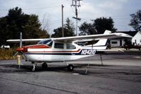 N94210 @ DPA - Photo taken for aircraft recognition training.  Cessna 210 parked at the tower tie-down. - by Glenn E. Chatfield
