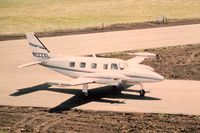 N222XL @ DPA - Photo taken for aircraft recognition training.  Piper Cheyenne II XL taxiing by the control tower