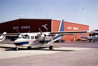 N25DA @ DPA - Photo taken for aircraft recognition training.  Britten-Norman Islander skydiving plane - by Glenn E. Chatfield
