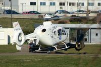 F-HLCA @ LFPI - EC135 from HLC Helicap for SAMU lands at Issy - by Michel Teiten ( www.mablehome.com )