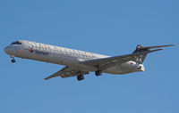 EC-GOM @ LOWW - SPANAIR MD83 - by Delta Kilo