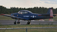 N4976K @ MJX - Found this cool-looking Navion parked at a remote corner. - by Daniel L. Berek