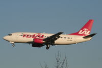 LY-AQX @ EBBR - arrival of flight TE480 to rwy 25L