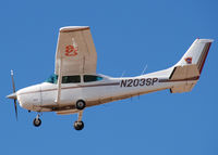 N203SP @ KAPA - CSP on final approach to 17L.