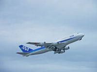 JA8959 @ ROAH - Boeing 747-481/ANA/Departing Naha