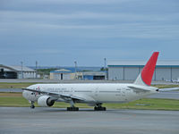 JA8943 @ ROAH - Boeing 777-346/JAL/Naha - by Ian Woodcock