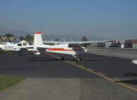 N5996A @ SZP - 1956 Cessna 172, Continental O-300 145 Hp, taxi - by Doug Robertson