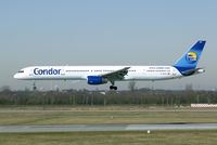 D-ABOH @ EDDL - About to touch down on runway 23 at Dusseldorf. - by Joop de Groot