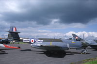G-METE @ EGBP - Meteor F8 at Kemble airfield, UK